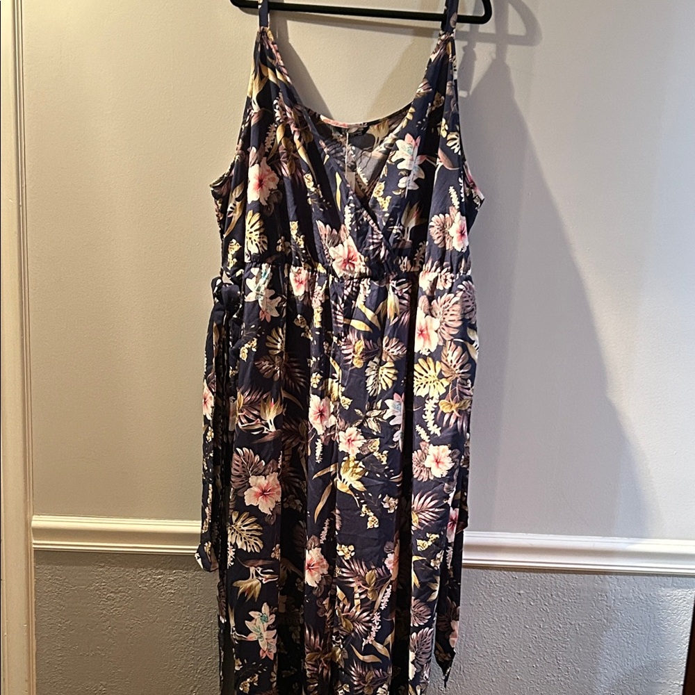 Bloomchic Floral Sleeveless Jumpsuit